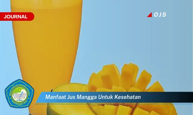 Ketahui 6 Manfaat Jus Mangga yang Bikin Kamu Penasaran! - E-Journal