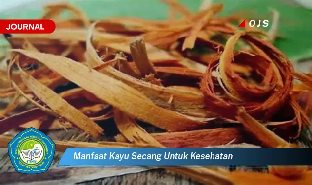 manfaat kayu secang untuk kesehatan