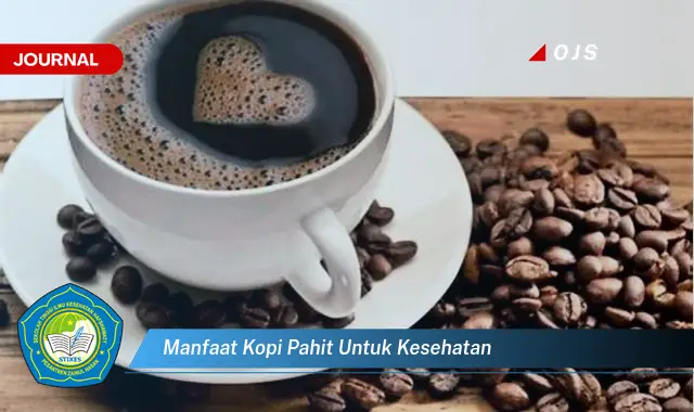 manfaat kopi pahit untuk kesehatan