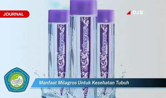 Ketahui 6 Manfaat Milagros untuk Kesehatan Tubuh yang Bikin Kamu Penasaran - E-Journal