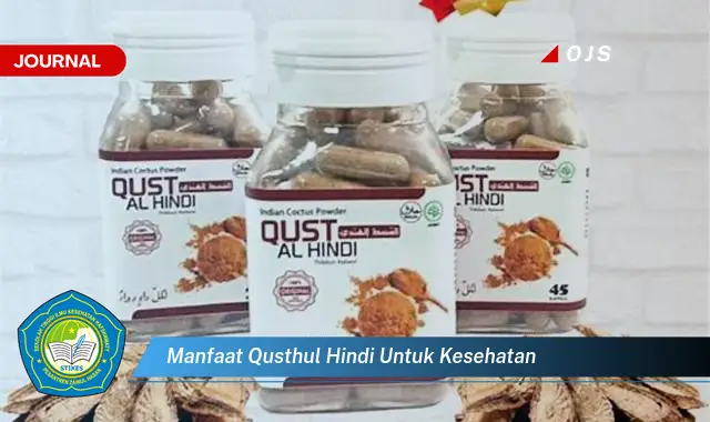 manfaat qusthul hindi untuk kesehatan