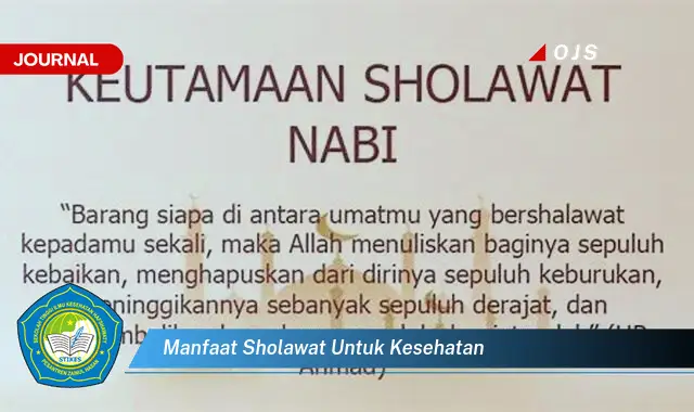 manfaat sholawat untuk kesehatan