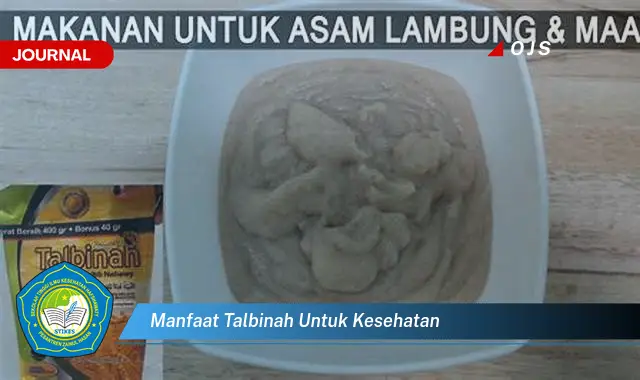 manfaat talbinah untuk kesehatan