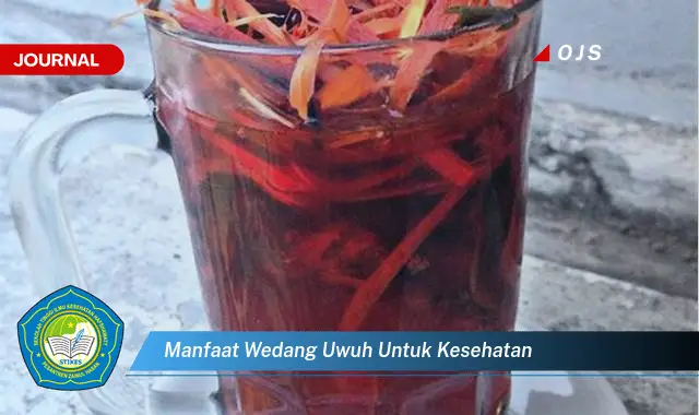 manfaat wedang uwuh untuk kesehatan