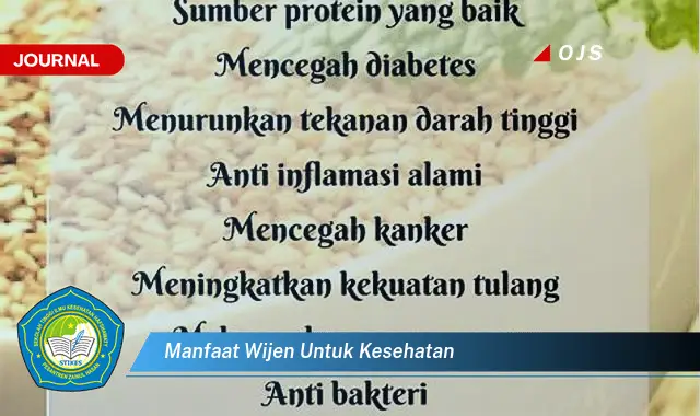 manfaat wijen untuk kesehatan