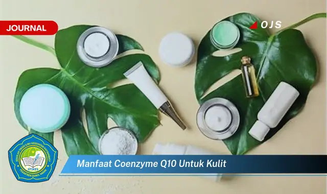 manfaat coenzyme q10 untuk kulit