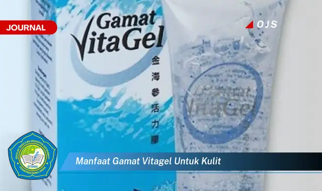 manfaat gamat vitagel untuk kulit