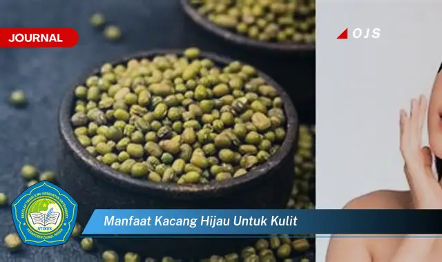 manfaat kacang hijau untuk kulit