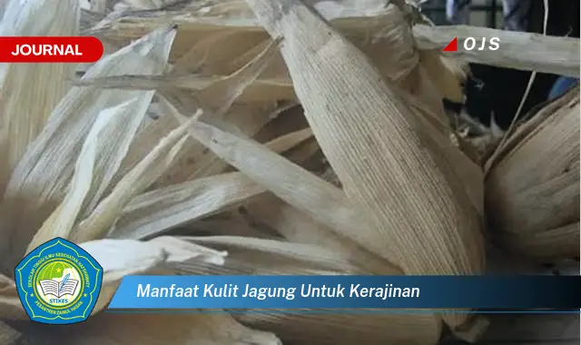 manfaat kulit jagung untuk kerajinan manfaat kulit jagung untuk kerajinan
