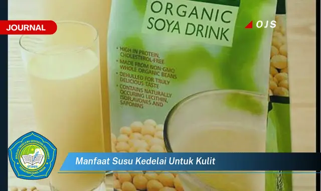 manfaat susu kedelai untuk kulit