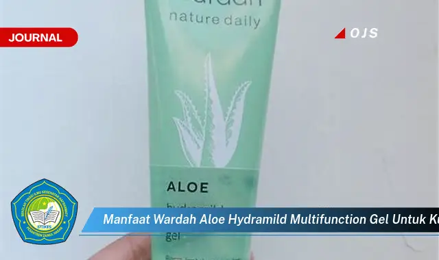 manfaat wardah aloe hydramild multifunction gel untuk kulit berjerawat