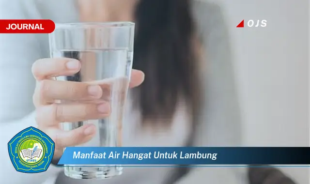 manfaat air hangat untuk lambung