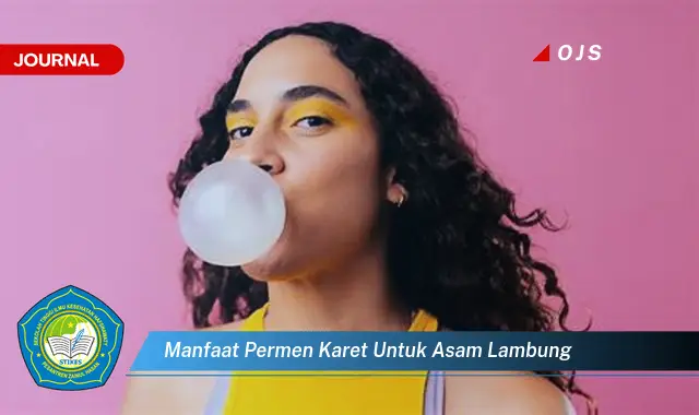 manfaat permen karet untuk asam lambung