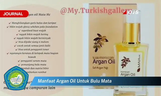 manfaat argan oil untuk bulu mata