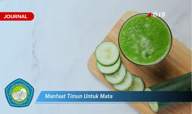 manfaat timun untuk mata