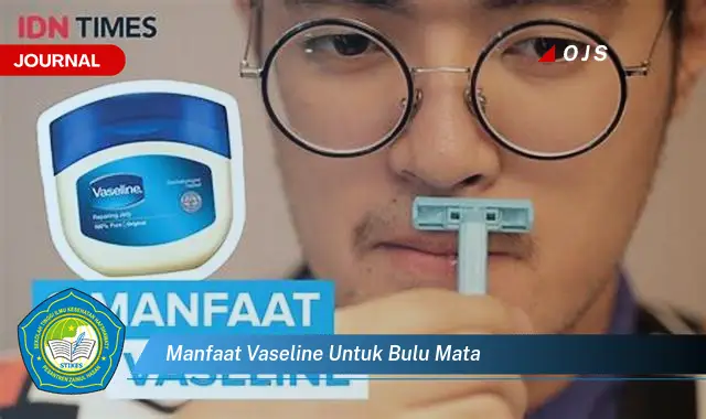 manfaat vaseline untuk bulu mata