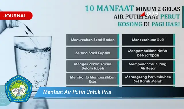 Ketahui 6 Manfaat Air Putih untuk Pria yang Bikin Kamu Penasaran - E-Journal