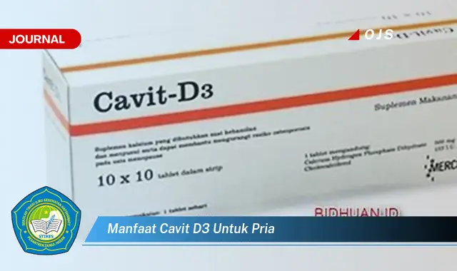 manfaat cavit d3 untuk pria