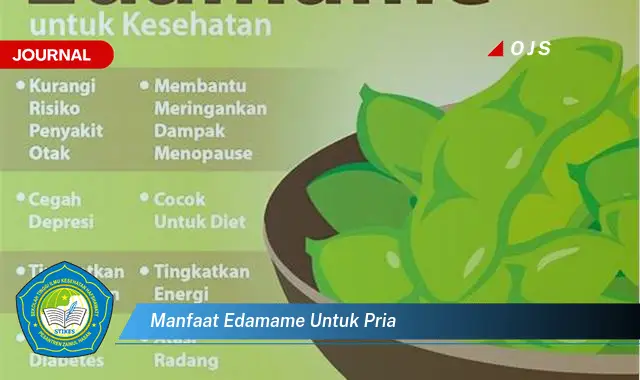 manfaat edamame untuk pria