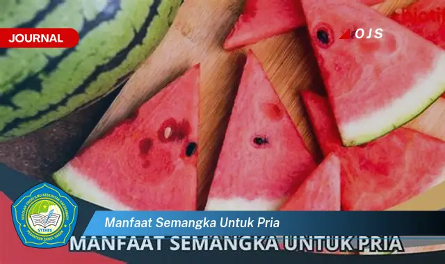 manfaat semangka untuk pria