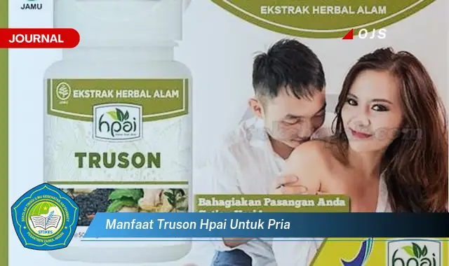 manfaat truson hpai untuk pria