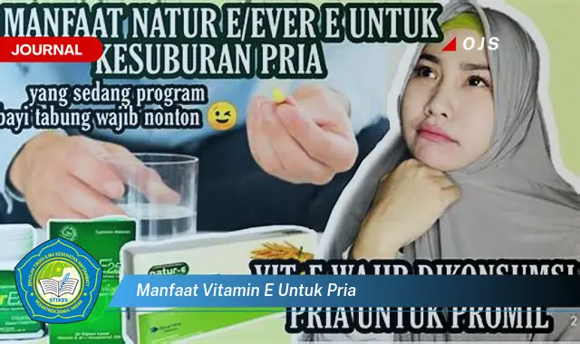 Intip 6 Manfaat Vitamin E untuk Pria yang Bikin Kamu Penasaran - E-Journal