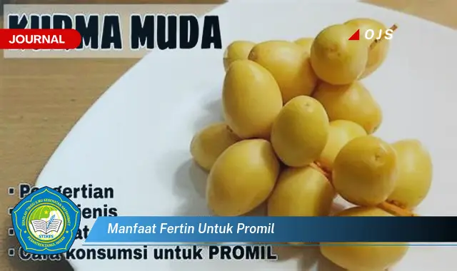 manfaat fertin untuk promil