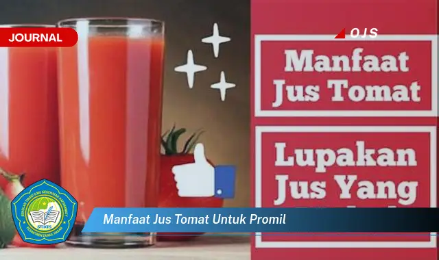 manfaat jus tomat untuk promil