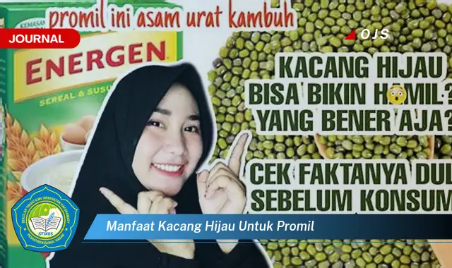 manfaat kacang hijau untuk promil