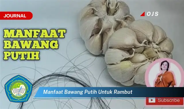 manfaat bawang putih untuk rambut