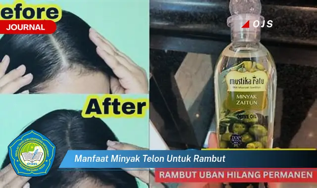 manfaat minyak telon untuk rambut