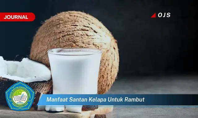 manfaat santan kelapa untuk rambut