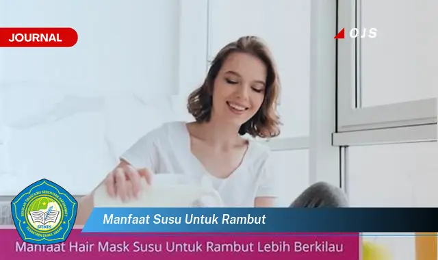 manfaat susu untuk rambut