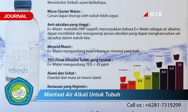manfaat air alkali untuk tubuh
