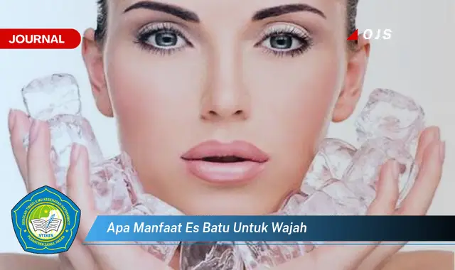 apa manfaat es batu untuk wajah