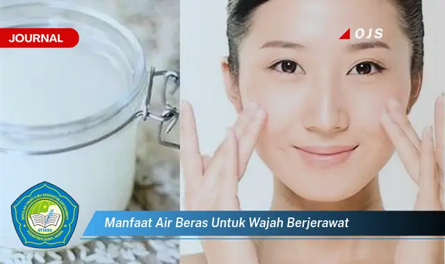 manfaat air beras untuk wajah berjerawat