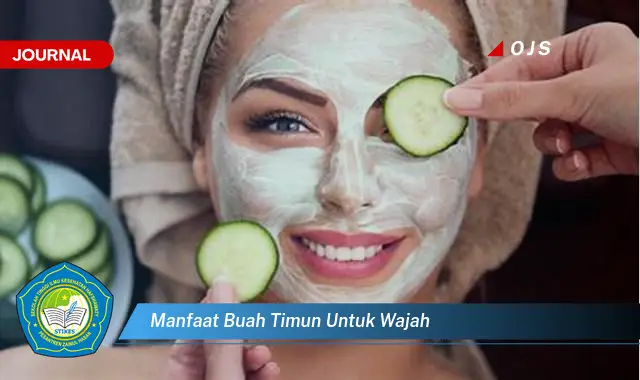 manfaat buah timun untuk wajah