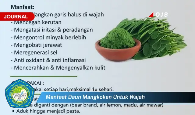 Temukan 7 Manfaat Daun Mangkokan untuk Wajah Cerah Berseri