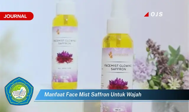 Temukan 7 Manfaat Face Mist Saffron untuk Kulit Cerah Berseri