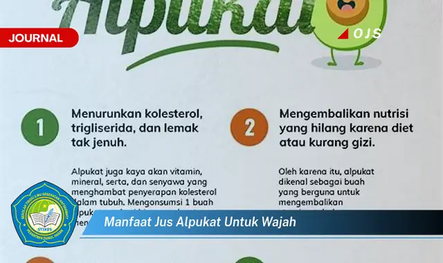 manfaat jus alpukat untuk wajah