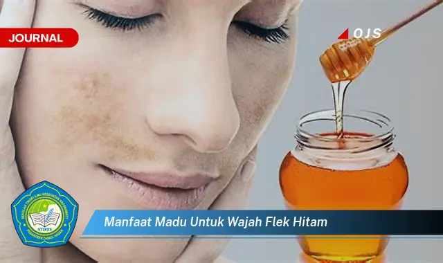 manfaat madu untuk wajah flek hitam