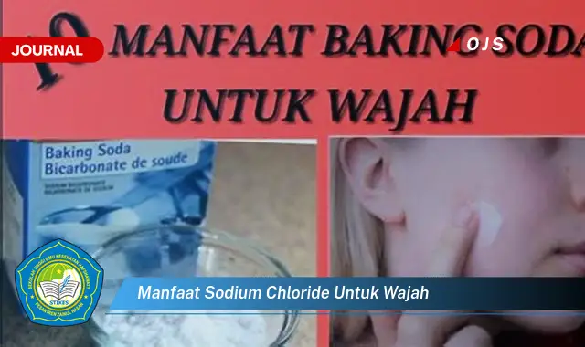 manfaat sodium chloride untuk wajah