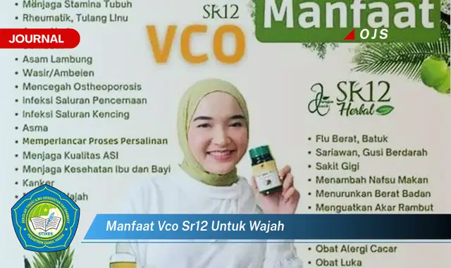 manfaat vco sr12 untuk wajah