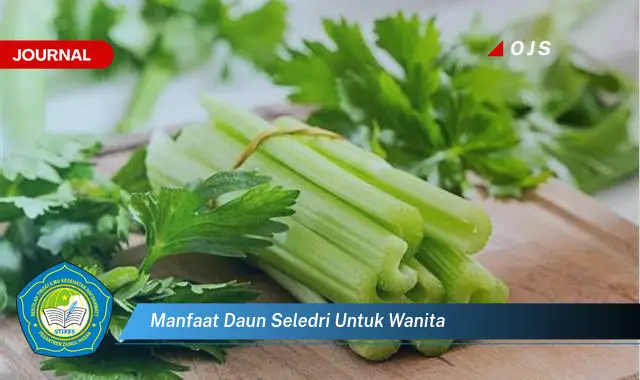 manfaat daun seledri untuk wanita