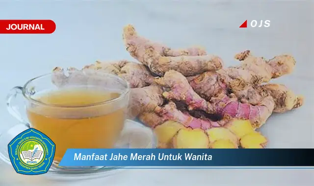 manfaat jahe merah untuk wanita