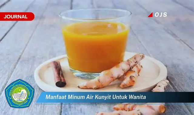 manfaat minum air kunyit untuk wanita