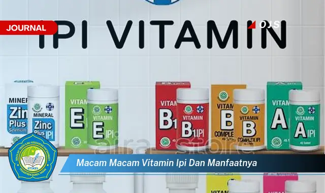 macam macam vitamin ipi dan manfaatnya