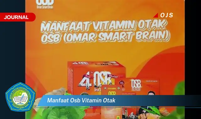 manfaat osb vitamin otak