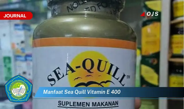 manfaat sea quill vitamin e 400