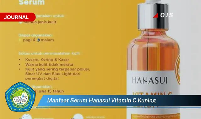 manfaat serum hanasui vitamin c kuning manfaat serum hanasui vitamin c kuning